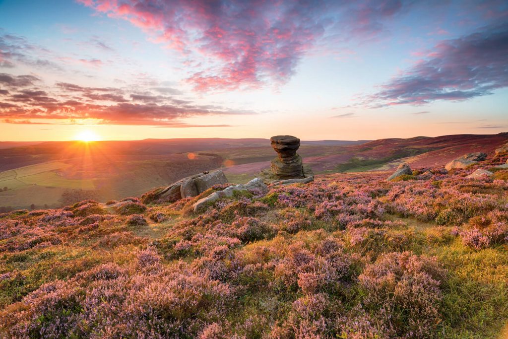 The salt cellar on Derwent Edge