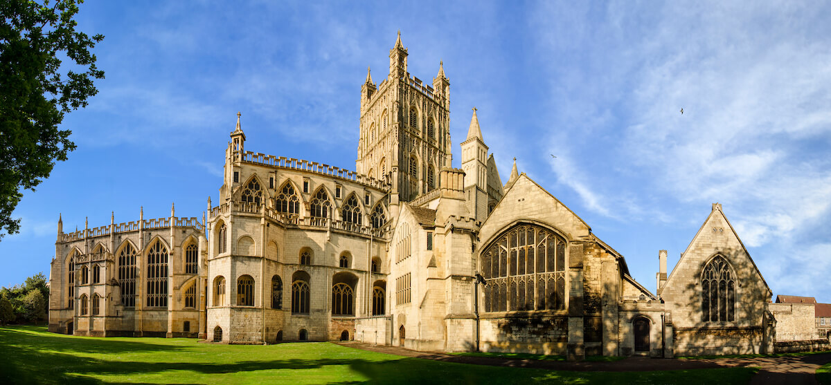 Large church on a sunny day